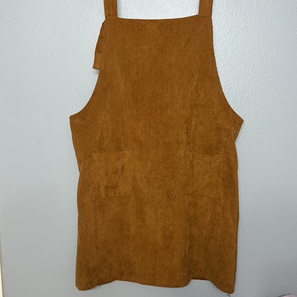 Corduroy Overall Dress Sz XL - Picture 4 of 6